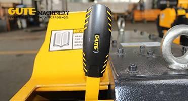 Ferro Rod Flat Bar Cutting Machine 48T/MIN di GUTE GQ40A 32*32MM 5