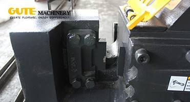 Ferro Rod Flat Bar Cutting Machine 48T/MIN di GUTE GQ40A 32*32MM 6