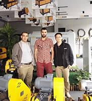 Ferro Rod Flat Bar Cutting Machine 48T/MIN di GUTE GQ40A 32*32MM 25