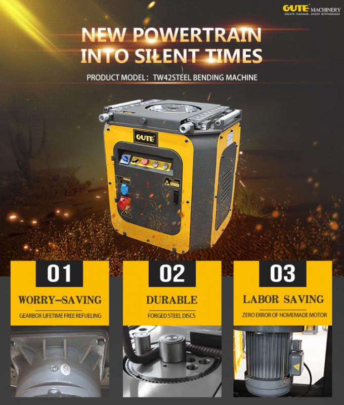 Piegatrice automatica 810*760*860mm 370kg di 450N/MM2 Antivari d'acciaio 0