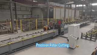 Linea di taglio per barre d'acciaio sgs150