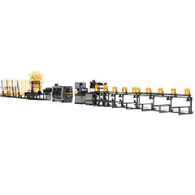 comprare linea automatica d'acciaio Siemens di Truss Girder Welding del saldatore di resistenza della capriata del tondo per cemento armato di 12m online manufacture