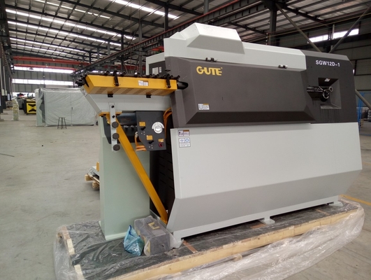 7KW/H piegatrice di Antivari della bobina del cavo della macchina piegatubi della staffa di CNC Antivari d'acciaio doppia SGW12D-1
