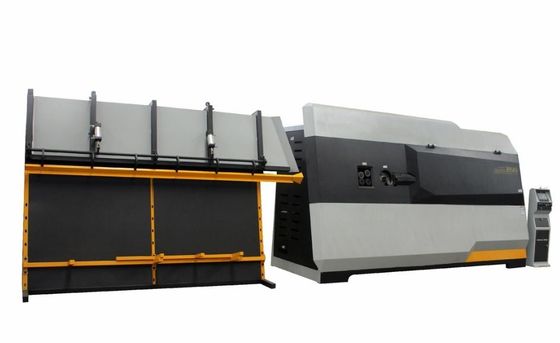 macchina piegatubi ISO9001 della staffa di CNC del tondo per cemento armato di 1000mm - di 90mm per costruzione